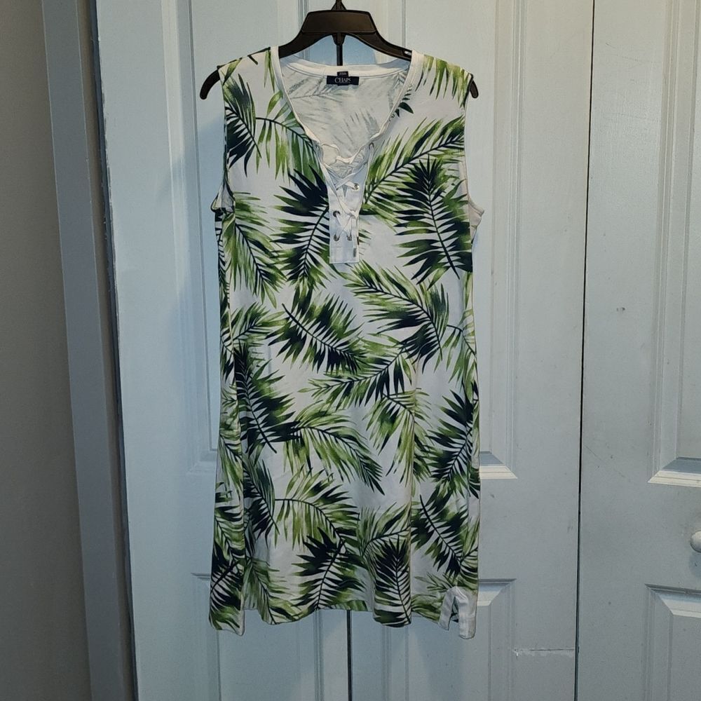 Chaps sleeveless dress  